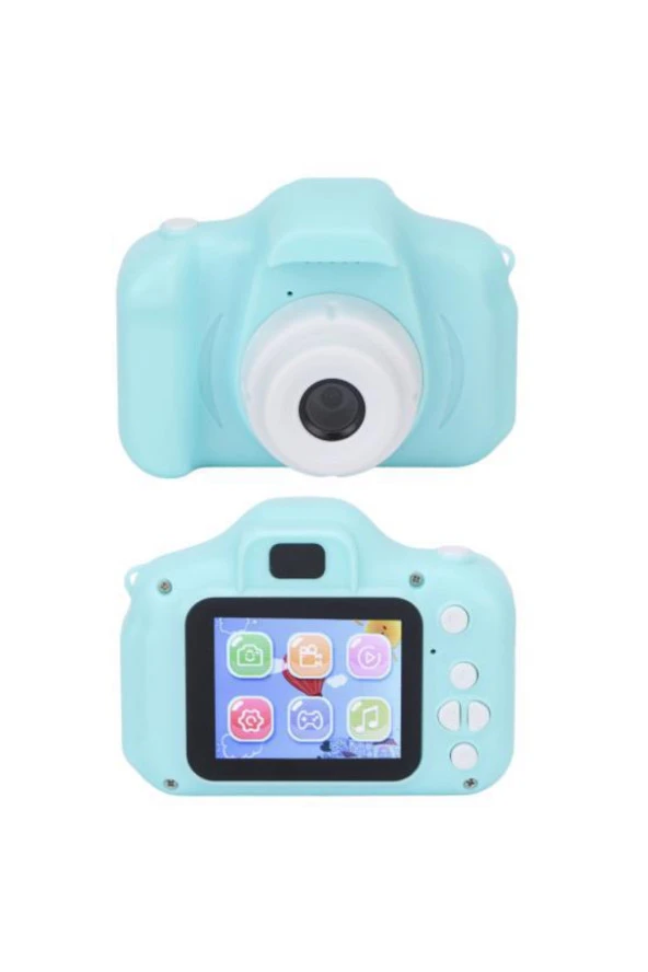 Mini Eğitici Çocuk Dijital Fotoğraf Makinesi 5 Adet Oyun+video+fotoğraf Çekimi 4GB SD KART