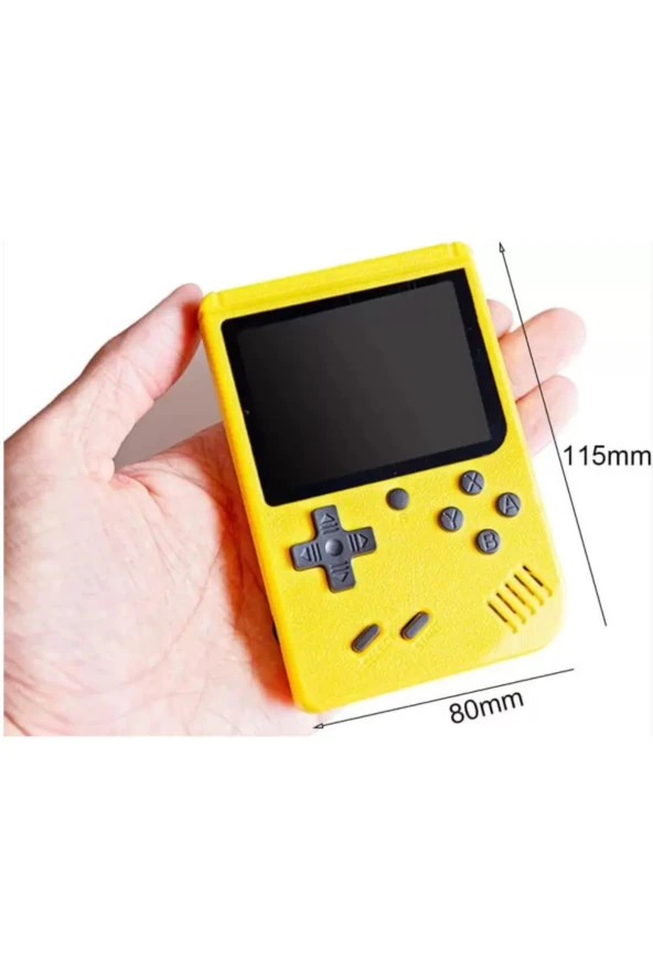 Taşınabilir 400 Oyunlu Mini Atari 2 Kişilik Oyun Konsolu Retro Klasik Oyun Makinesi - 4