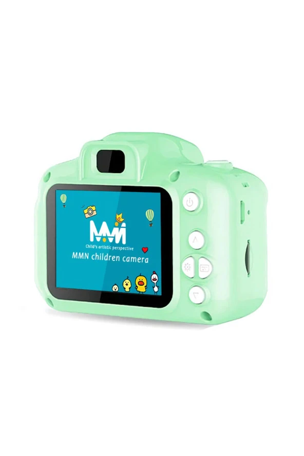 Mini 1080p Hd Kamera Çocuklar Için Dijital Fotoğraf Makinesi 5 Adet Oyunlu 16 GB SD Kart Hediyeli - 2