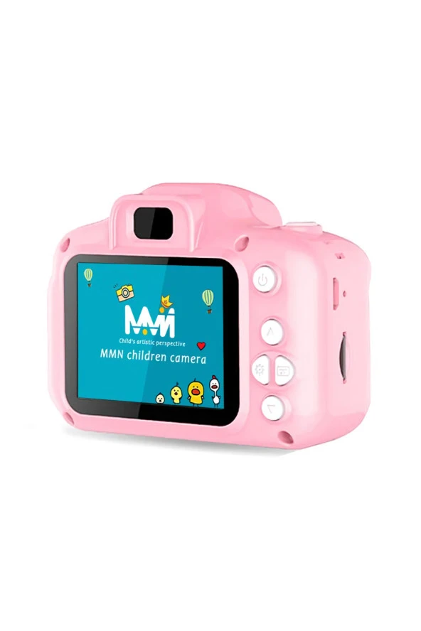 Mini 1080p Hd Kamera Çocuklar Için Dijital Fotoğraf Makinesi 5 Adet Oyunlu 4 GB SD Kart Hediyeli