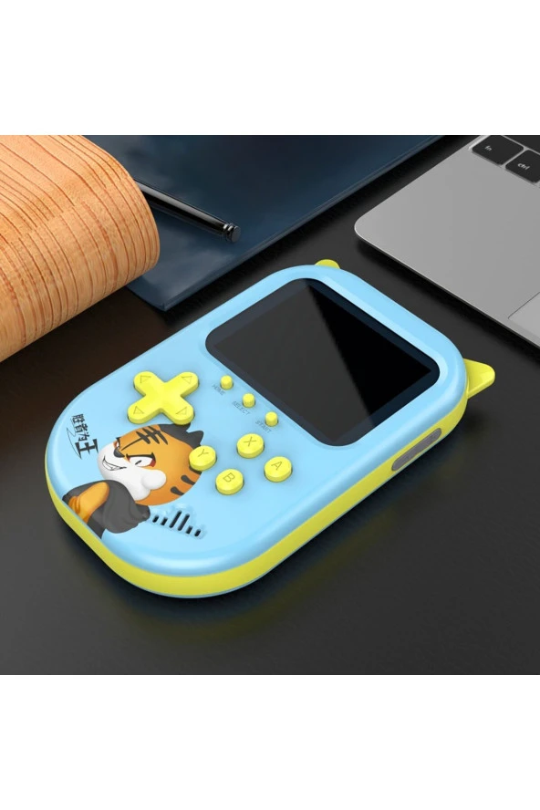 Taşınabilir Retro Nostaljik 3.5 Inç Ekran 2 Oyunculu Gameboy & Gamebox Oyun Konsolu 500 Adet Oyunlu - 4