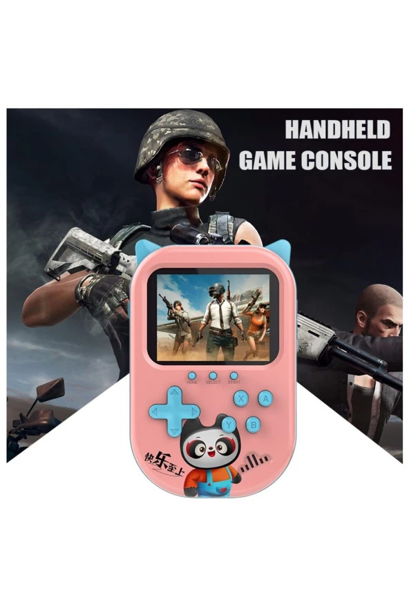 Taşınabilir Retro Nostaljik 3.5 Inç Ekran 2 Oyunculu Gameboy & Gamebox Oyun Konsolu 500 Adet Oyunlu - 4