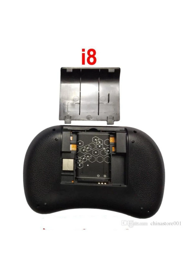 Smart Işıklı Kablosuz Mini Klavye Yeni Nesil Televizyon Klavyesi Mouse Özellikli - 4