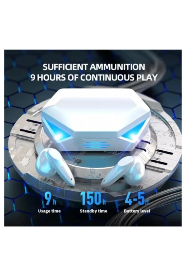 YENİ NESİL G20 Kablosuz TWS Müzik Ve Oyuncu Kulaklığı Bluetooth Kulak İçi Kulaklık - 2