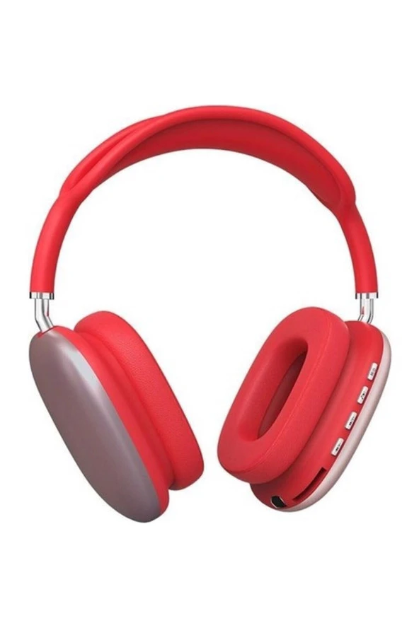 P9 Air Max Kablosuz 5.0 Uyumlu Mikrofonlu Sd Kart Girişli Aux Kablolu Bluetooth Kulaklık P9 - 2