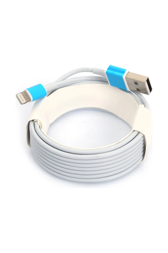 3 Metre Micro Typ-c Ligtning USB Şarj Kablosu. Tüm Android Ve İOS Cihazlara Uyumlu Şarj Kablosu - Resim 2