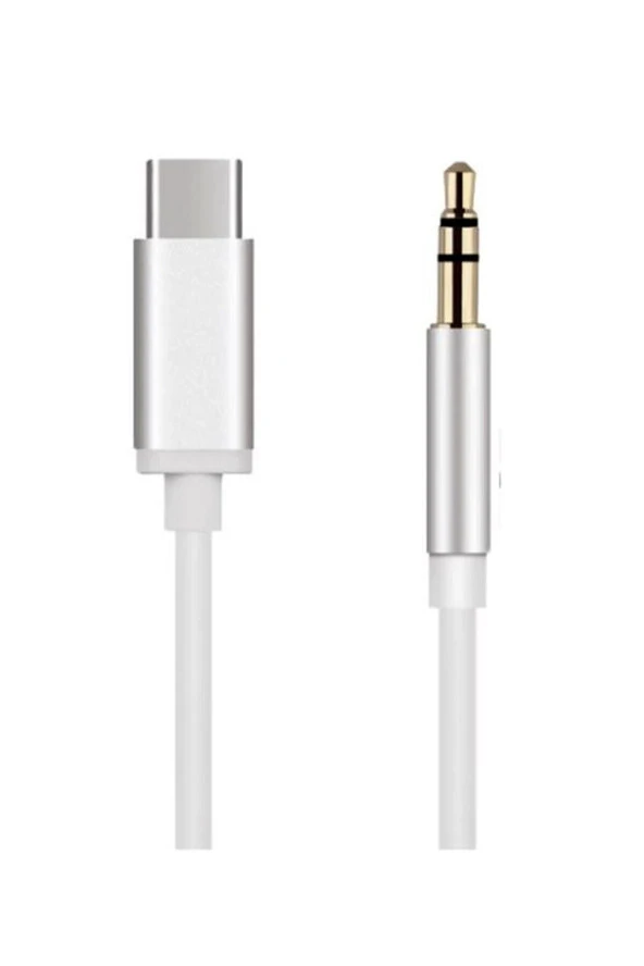 Samsung Xiaomi Uyumlu Aux Kablosu Typ-c To 3.5mm Jack Aux Kablo - 3