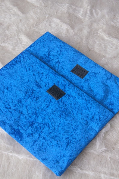 Orta Boy Kuranı Kerim Taşıma Çantası Lacivert - Resim 3