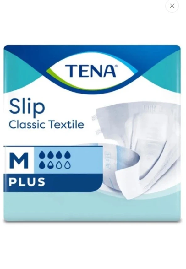 Tena Hasta Bezi Slip Classic Textile M Plus Beden 30lu 8699114503495