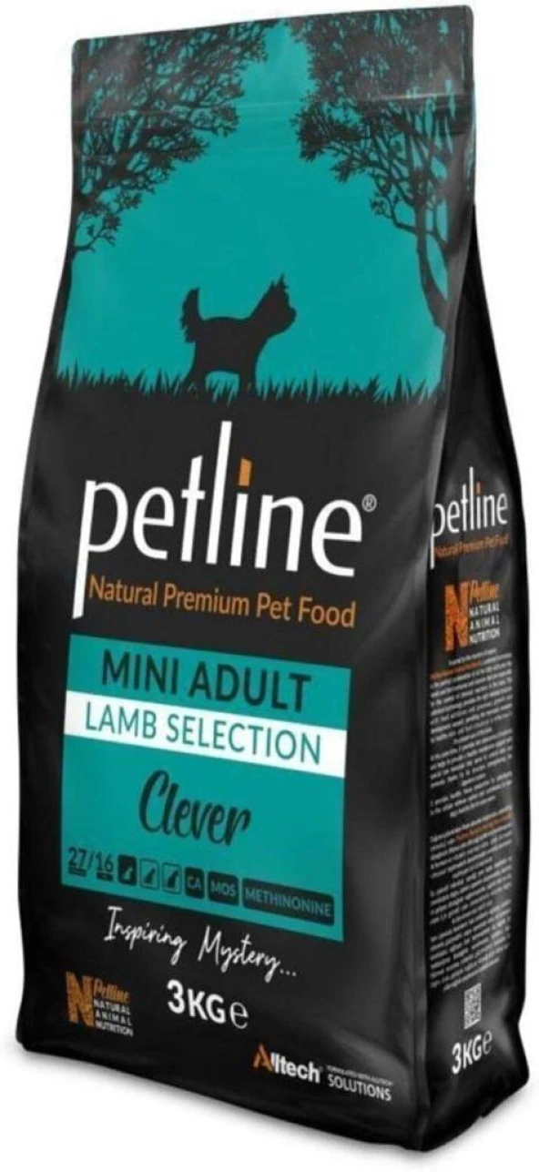 Pet Line Natural Premium Kuzu Etli Mini Adult Köpek Maması 3 kg