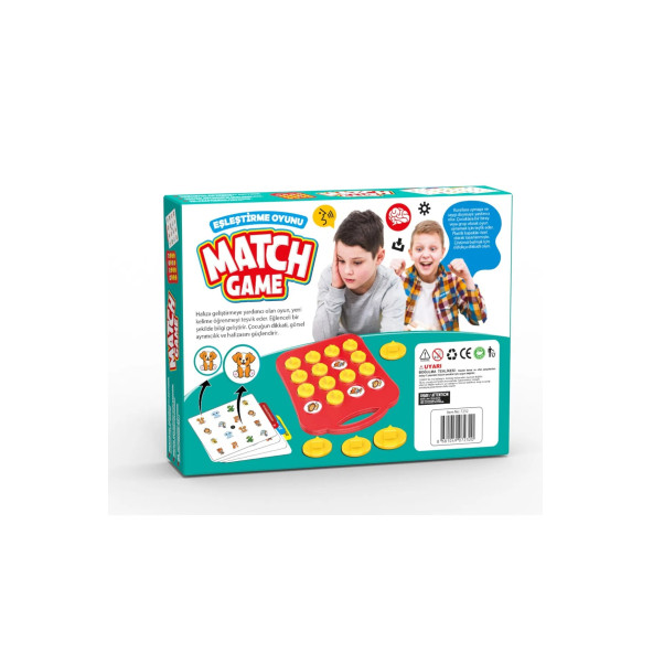 UconeX Match Game Eşini Bul Game Eğitici Eşleme ve Hafıza Oyunu - 2
