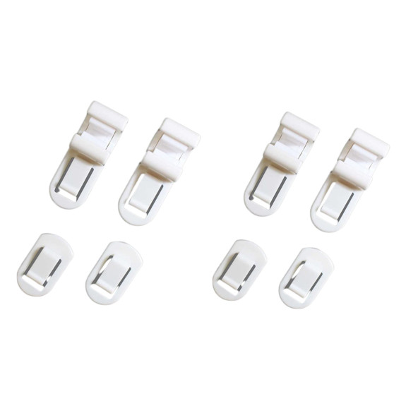 BİLGİSAYAR ASKI KALEM VE KAĞIT TUTTURMA APARATI 8 Lİ SET 5X2X2CM - 3