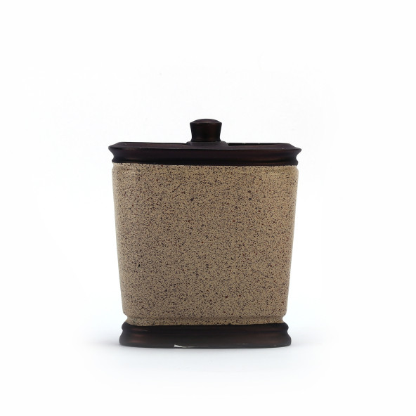 KALEMLİK BRONZ KUMLU POLİRESİN OFİS GERECİ  10X12X5CM - 3