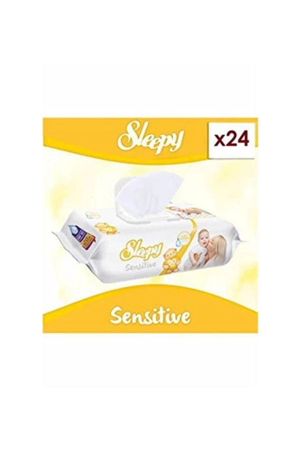 Sleepy Sensitive Islak Havlu 24 x 90lı