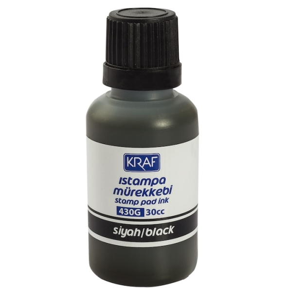 Kraf Istampa Mürekkebi 30cc Siyah 36adet ürün görseli