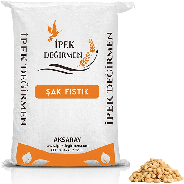 İpek Değirmen 5 Kg Beyaz Şak Fıstığı Çiğ Tuzsuz Kabuksuz Fıstık