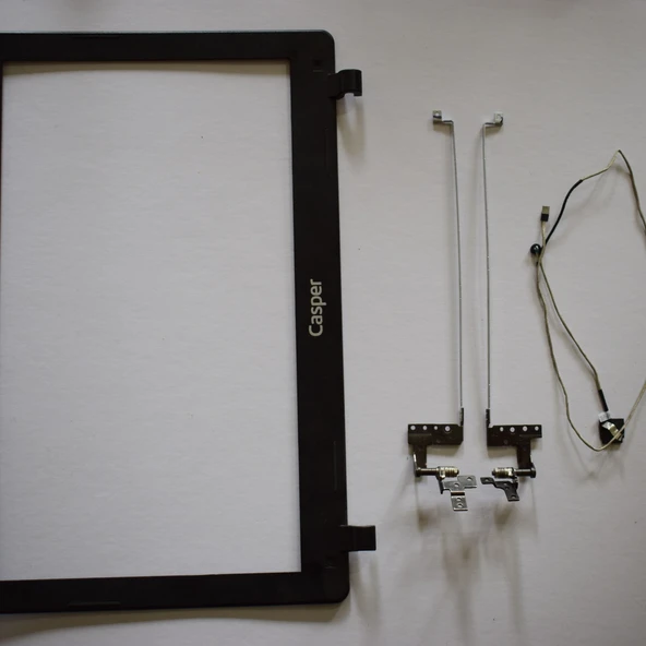 Casper Nirvana 15.6'' CSY CSD C15B C15M CSY CGU WNKB.PG-C15 Ekran Çerçevesi Ekran Bezeli / Ekran Menteşe / LCD Data Orijinal - Resim 2