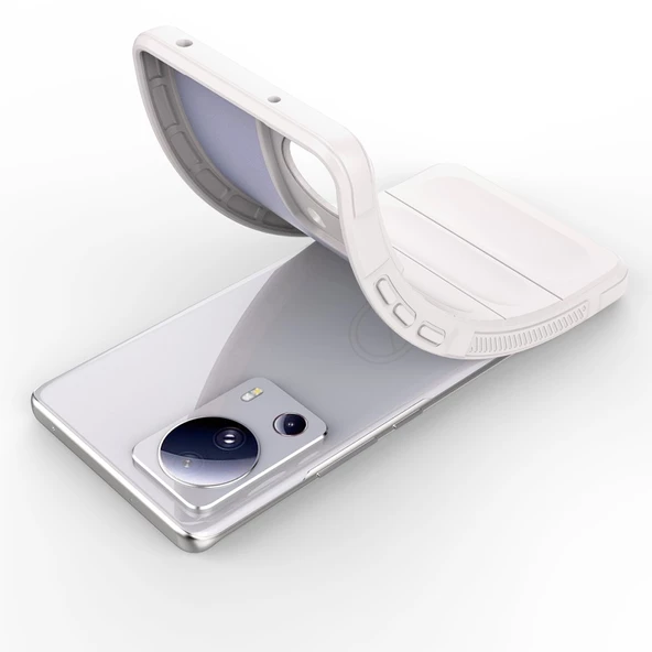 Xiaomi 13 Lite Kılıf Optimum Lens Çerçeveli Silikon Kapak - 7