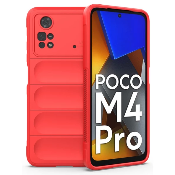 Xiaomi Poco M4 Pro 4G Kılıf Optimum Lens Çerçeveli Silikon Kapak - 11