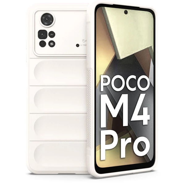 Xiaomi Poco M4 Pro 4G Kılıf Optimum Lens Çerçeveli Silikon Kapak - 8