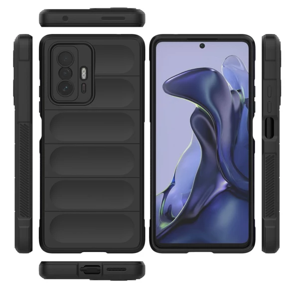 Xiaomi Mi 11T / Mi 11T Pro Kılıf Optimum Lens Çerçeveli Silikon Kapak - 3