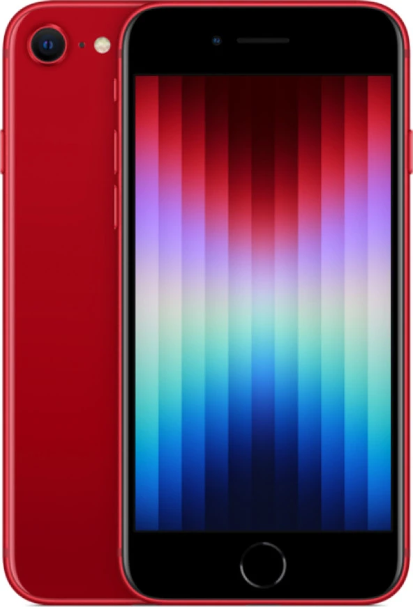 Apple iPhone SE 2022 128 GB Kırmızı Cep Telefonu (Apple Türkiye Garantili)