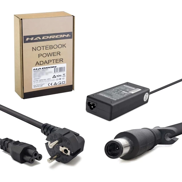 Notebook Adaptör 18.5V 3.5A 7.4X5.0Mm Hadron Hd-714 ürün görseli 1
