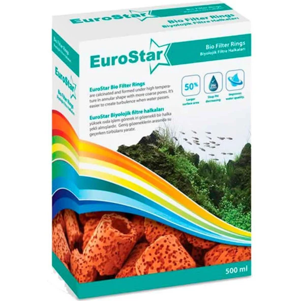 Eurostar Bio Filter Ring Kahverengi 500 Ml