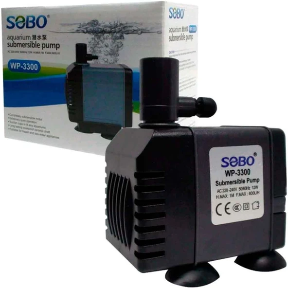 Sobo Akvaryum Kafa Motoru 12W 600 L/H ürün görseli 1