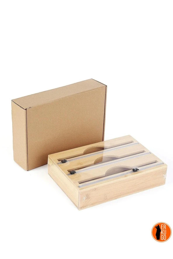 Bambu 3lü Streç Film ve Folyo Kesici Düzenleyici - 6