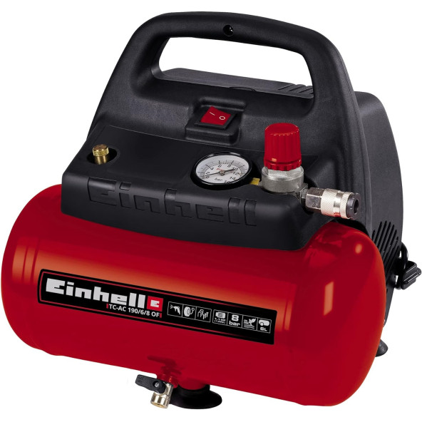 Einhell TC-AC 190/6/8 OF Kompresör Yağsız - 4020655