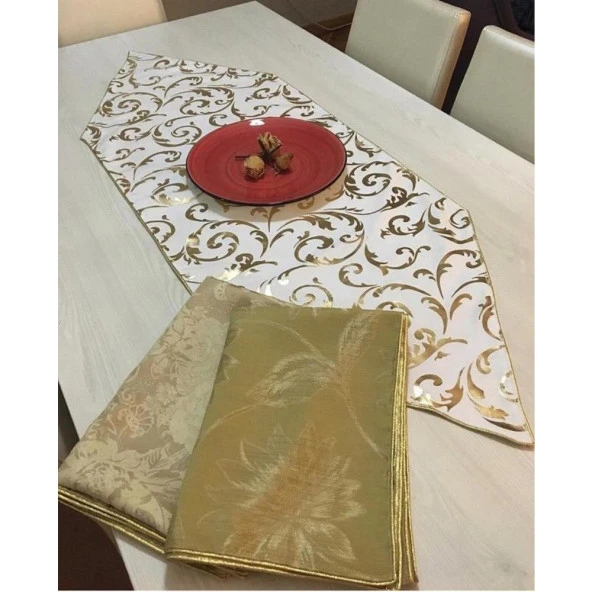 R-0164-VARAKLI GOLD BAROK MODEL - 2