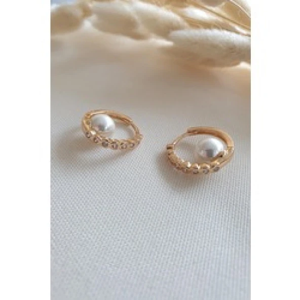 İncili VIP Halka Küpe - 2