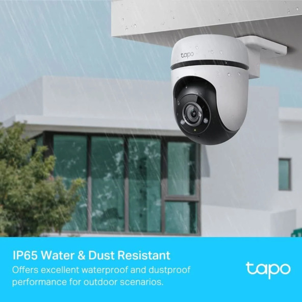 TP-Link Tapo C500 Dış Mekan Yatay-Dikey Wİ-Fİ Güvenlik Kamerası - 4