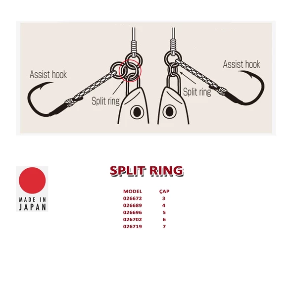 Shout Split Ring Halka - Resim 2