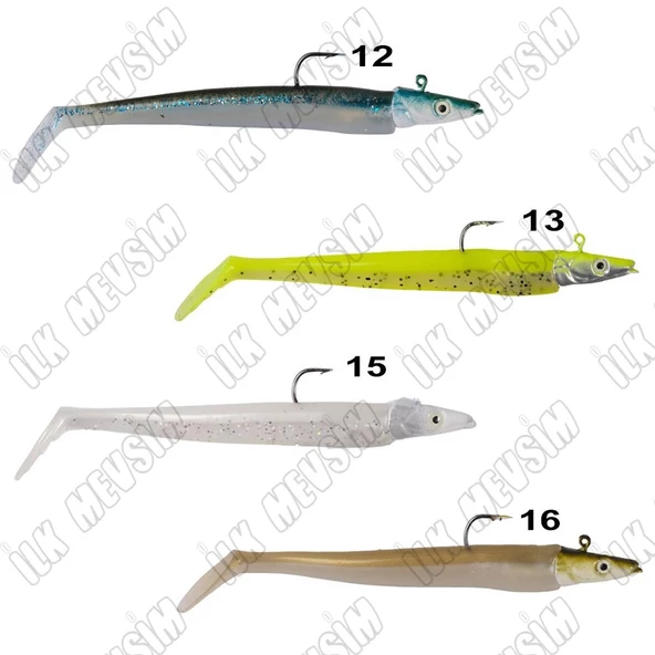 Remixon Snake Shad 12cm 16gr Silikon Yem - Resim 3
