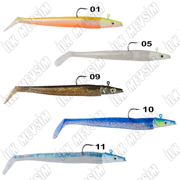 Remixon Snake Shad 12cm 16gr Silikon Yem - Resim 2