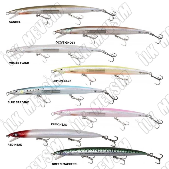 Savage gear Sandeel Jerk Minnow 17,5cm 25gr Maket Yem - Resim 2