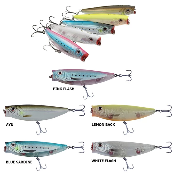 Savage gear 3D Minnow Pop Walker 5,5cm 5gr Maket Yem
