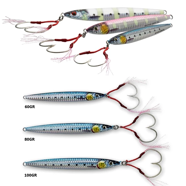 Savage Gear 3D Slim Jig Minnow 14cm 80gr Jig Yem