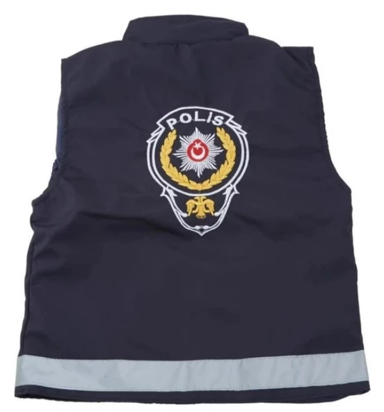 Uğur Böceği Çocuk Polis Yeleği  Çocuk Kıyafeti Kostüm Polis - 6