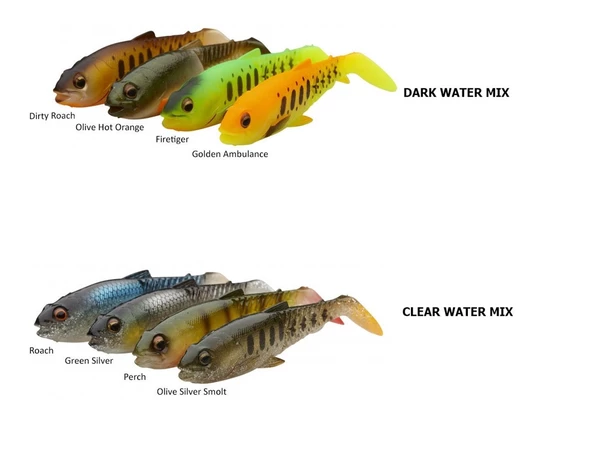 Savage Gear Craft Cannibal Paddletail 12,5 cm 20 gr Mix Silikon Yem