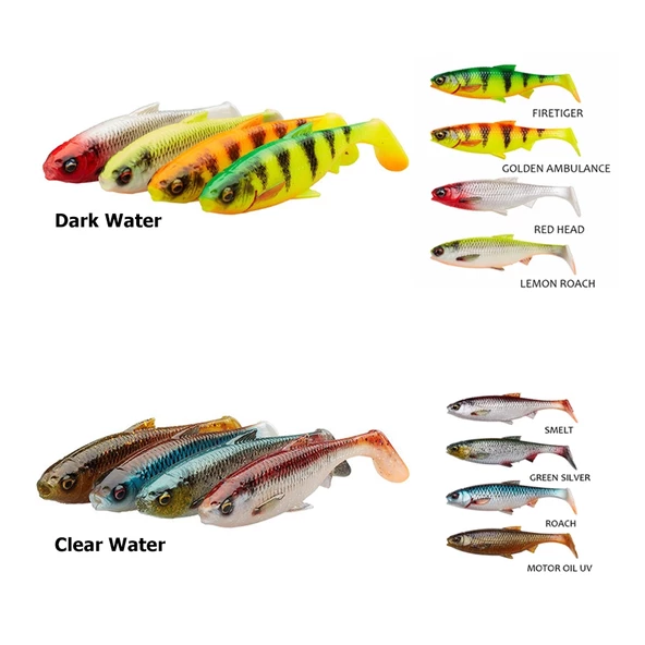 Savage Gear 3D River Roach 8 cm 5 gr 4 Adet Silikon Yem