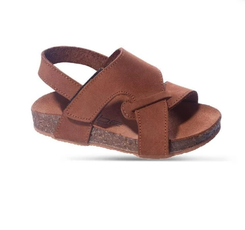 Sanbe 510 V 2002 21-25 Numara Çocuk Deri Sandalet - 3