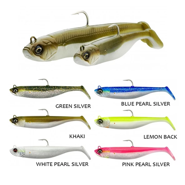 Savage Gear Savage Minnow 12,5 cm 35 gr 2+1 Silikon Yem