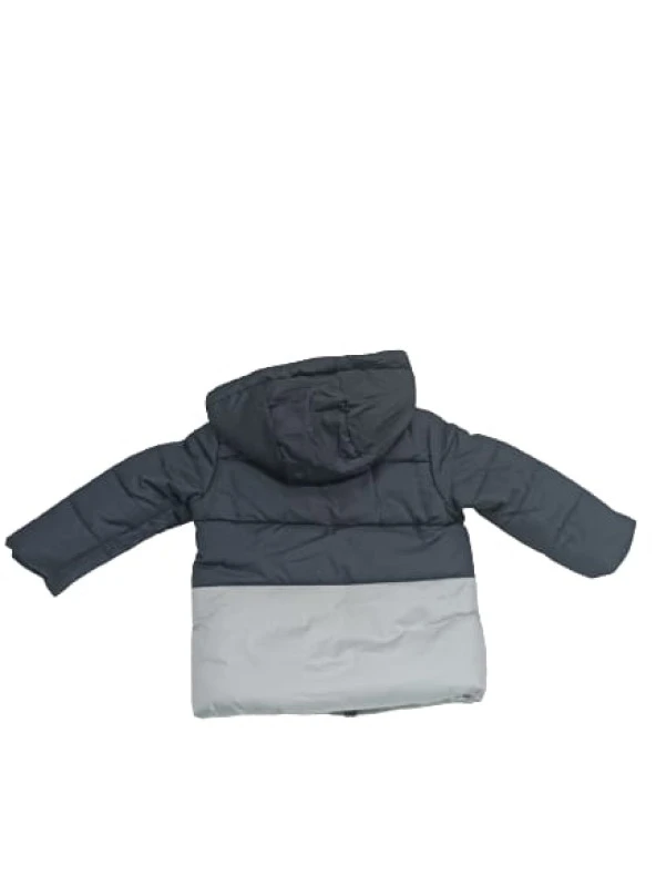 uğurböceğiçocuk Cool Pink 3288 İçi Kürklü Kapşonlu Aylık Erkek Mont - 6