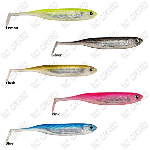 Ryuji Real Fish 8cm Silikon Yem - Resim 2