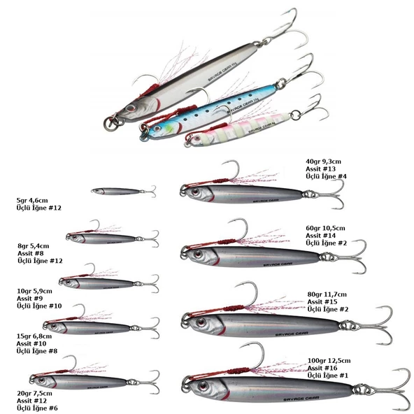 Savage Gear 3D Slim Minnow 5,4cm 8gr Jig Yem