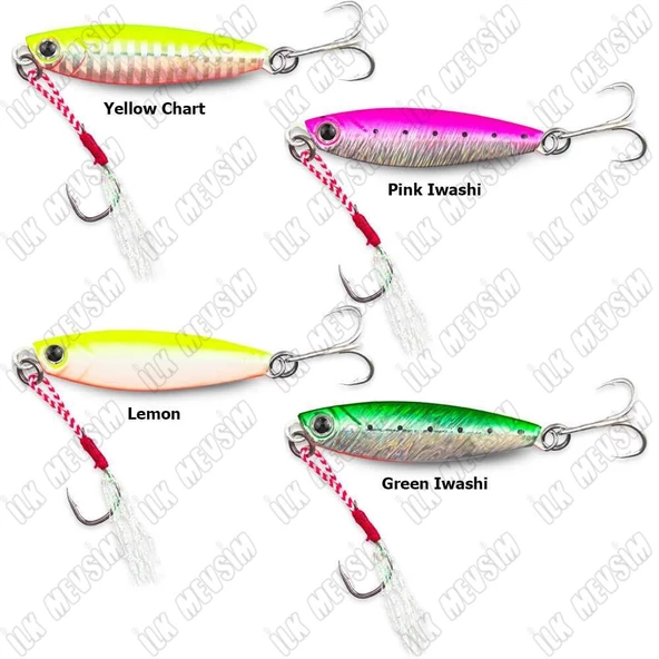 Fujin Iron Fish 5cm 10gr Jig Yem - Resim 2