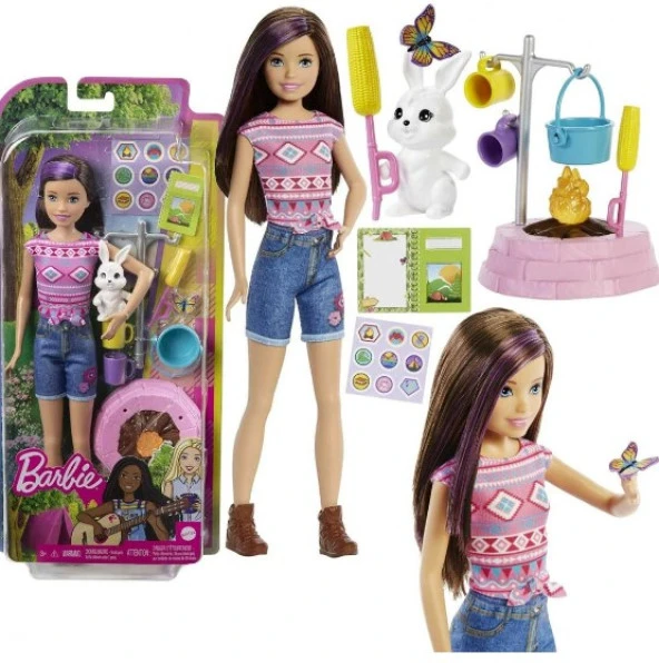 Mattel HDF77 Barbienin Kız Kardeşleri Kampa Gidiyor Oyun Seti - 2